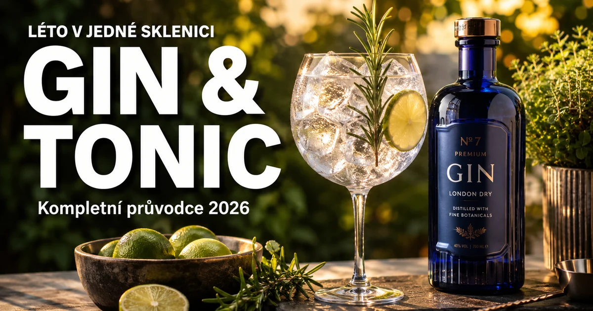 Gin & Tonic 2026: Kompletní průvodce — jak vybrat gin, tonic a garniš