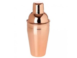 Černý koktejlový šejkr Deluxe Cobbler 0,75l