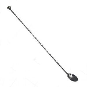 Nerezová lžička s drtítkem 28 cm