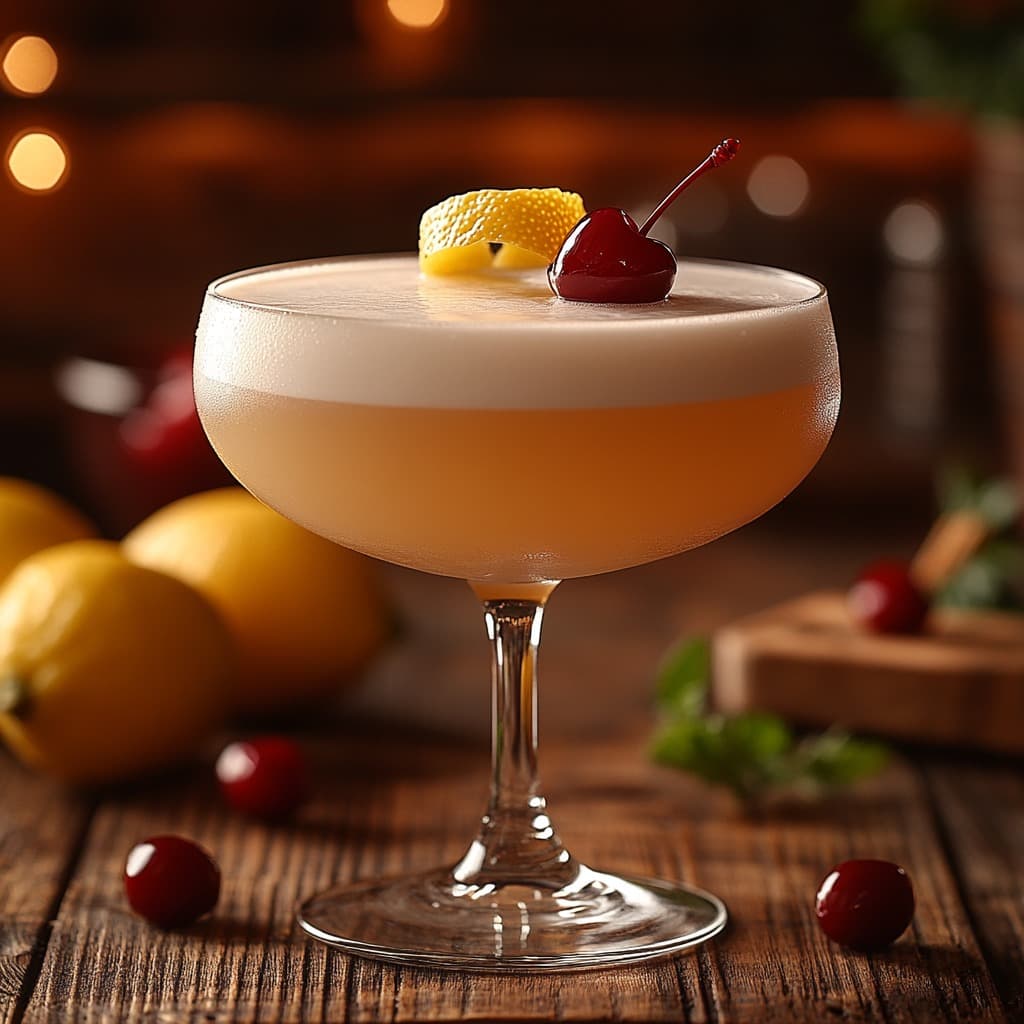 Právě si prohlížíte 🍋Recept na Amaretto Sour✨