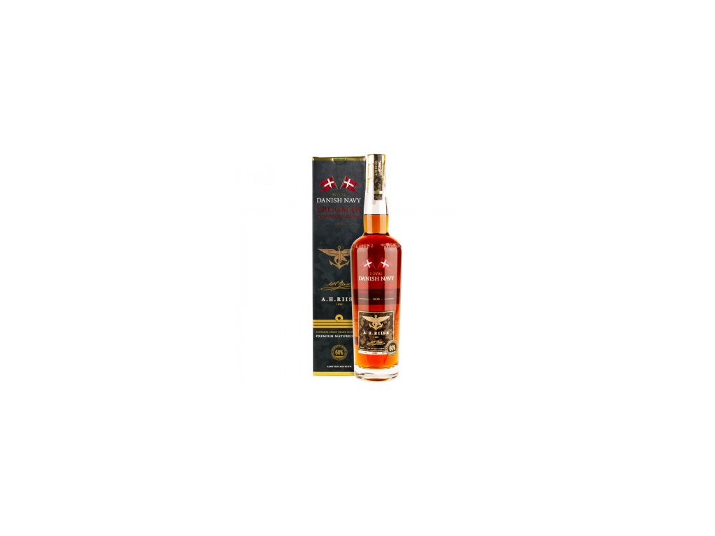 A. H. Riise Royal Danish Navy Frogman Rum 60% 0,7 l