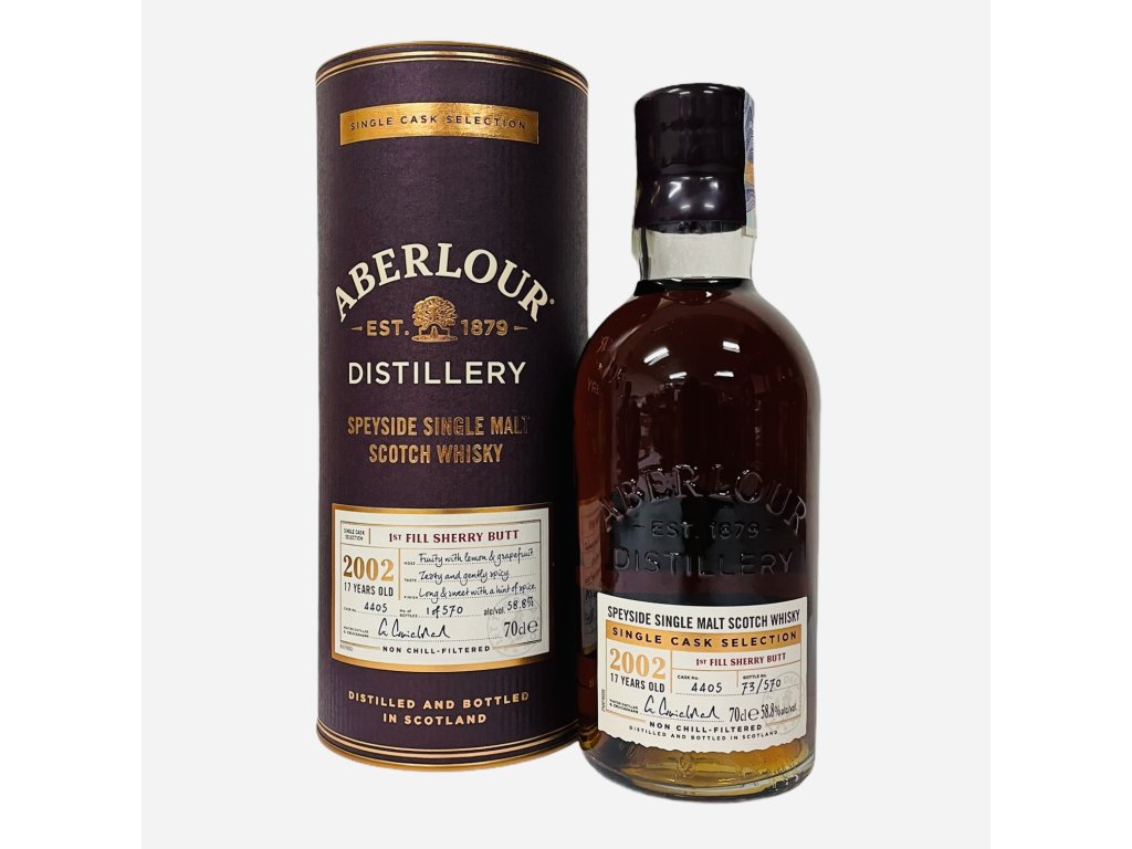 Aberlour 17 yo 2002 58,8 % 0,7 l