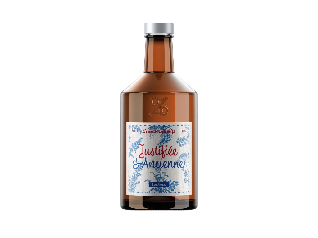 Absinth Justifée Žufánek 0,5 l 65 %