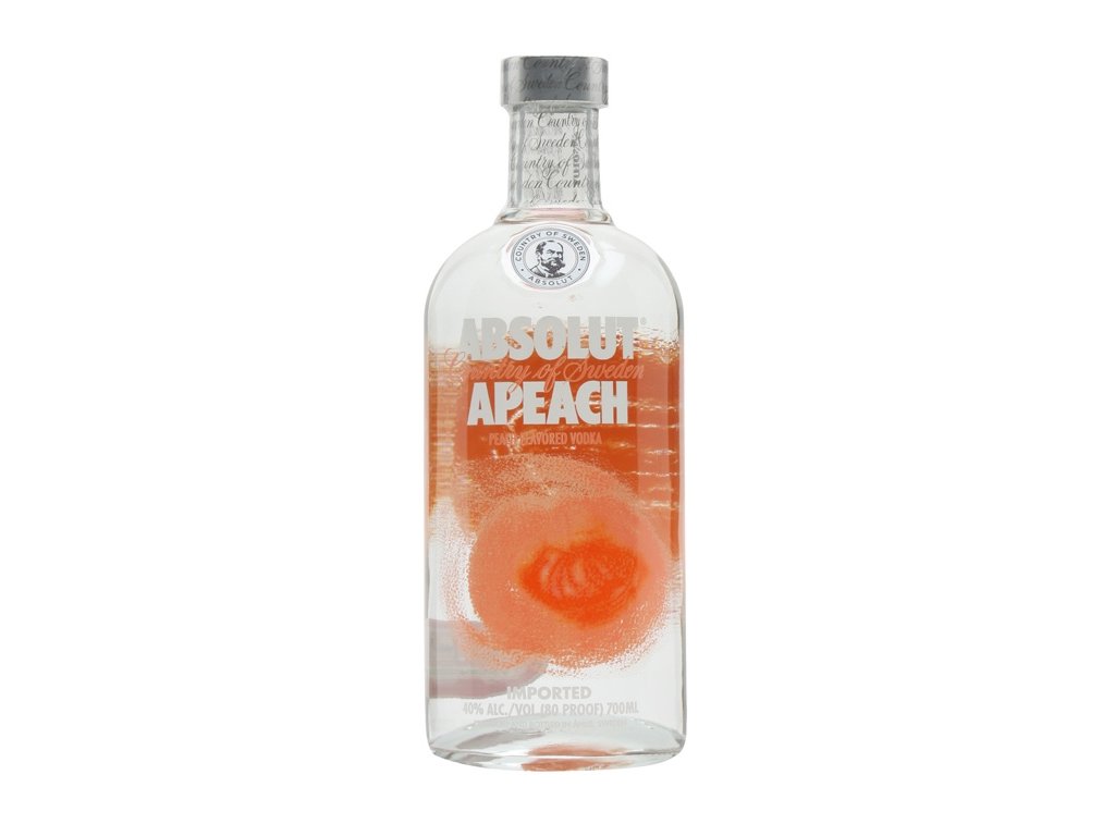 Absolut Apeach 40 % 1 l
