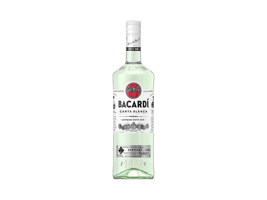 Bacardi Carta Blanca 37,5 % 1 l