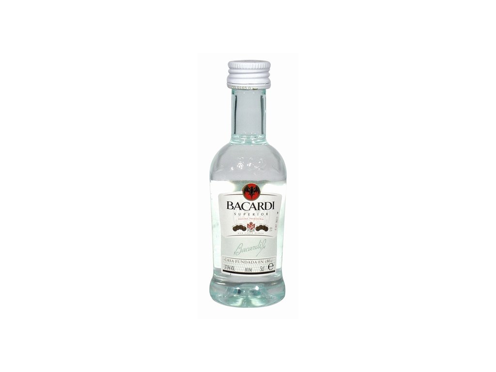 Bacardi Carta Blanca 40 % 0,05 l
