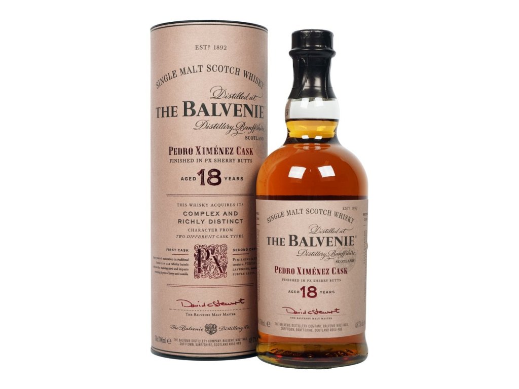 Balvenie 18 yo PX Sherry Cask 48,7% 0,7 l