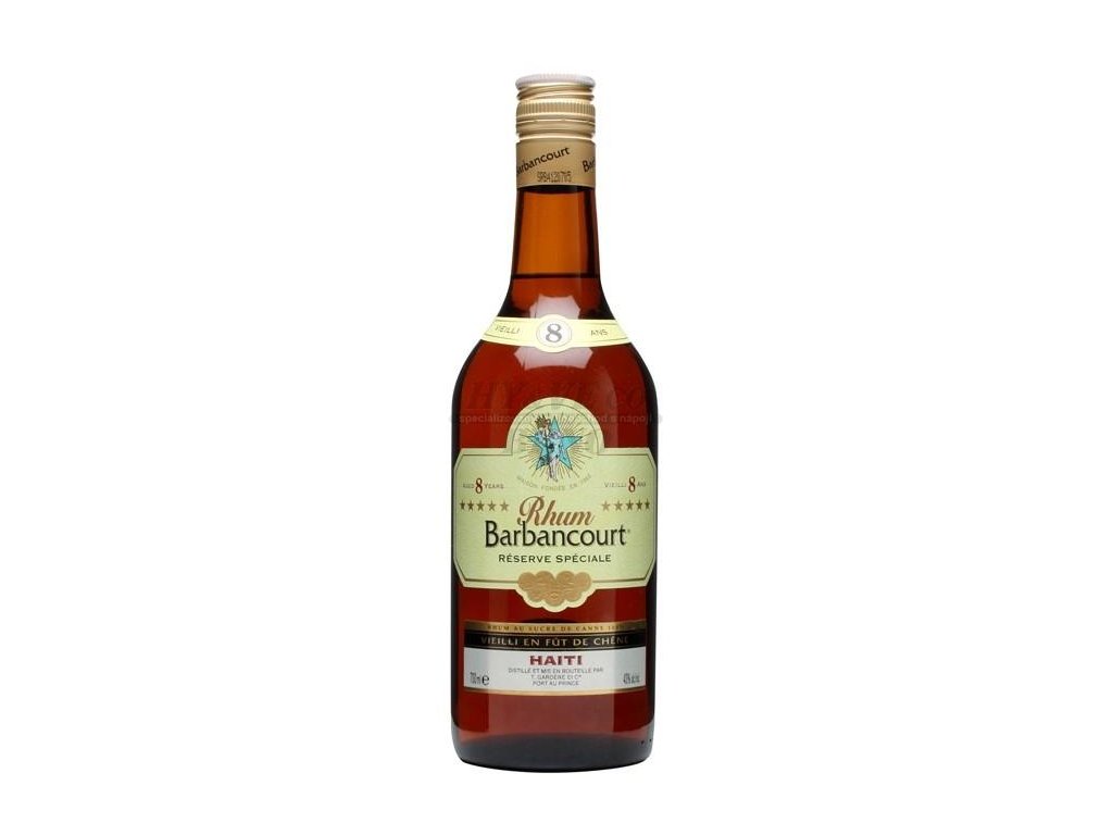 Barbancourt 8 yo 43% 0,75 l