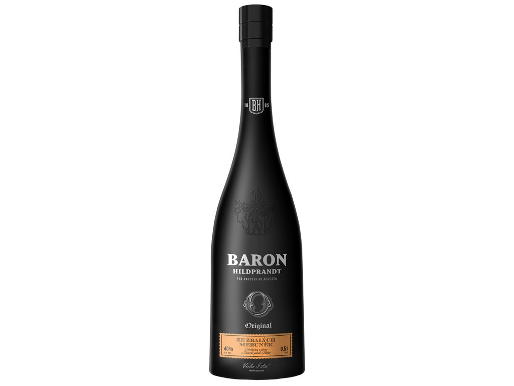 Baron Hildprandt ze zralých meruněk 40 % 0,7 l