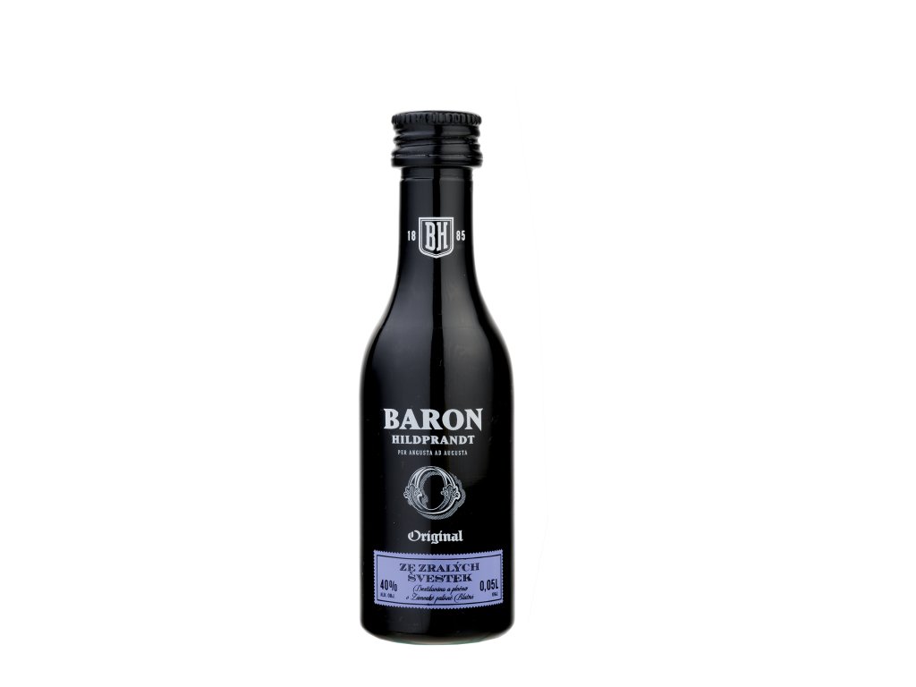 Baron Hildprandt Ze Zralých Švestek 40 % 0,05 l