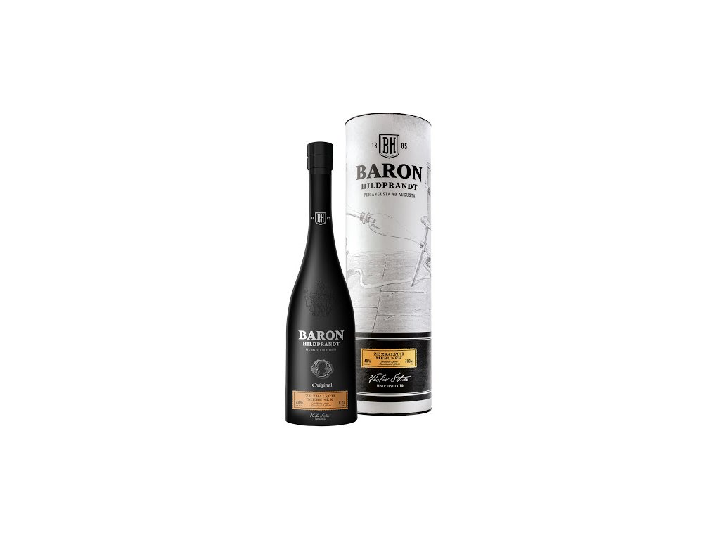 Baron Hildprandt Zralá Meruňka 40% Tuba 0,7l