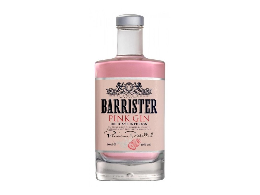 Barrister Pink Gin 40 % 0,7 l