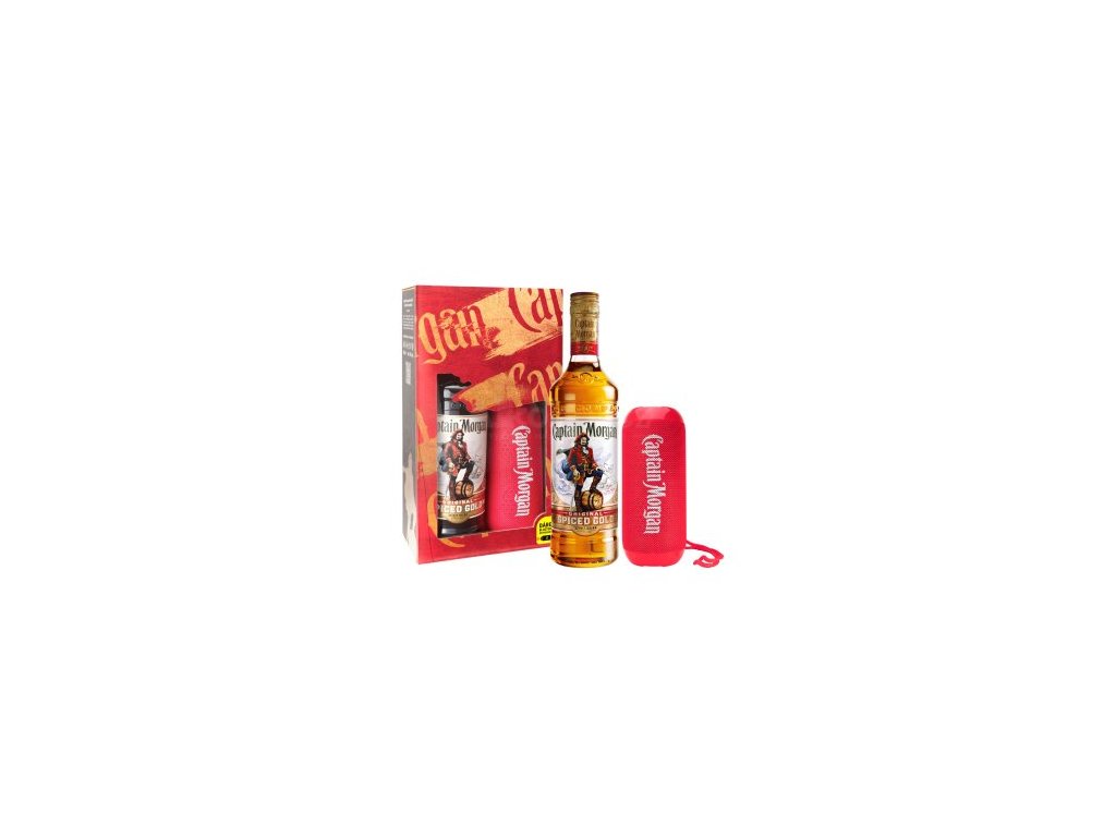 Captain Morgan Spiced Gold + Reproduktor 35 % 0,7 l
