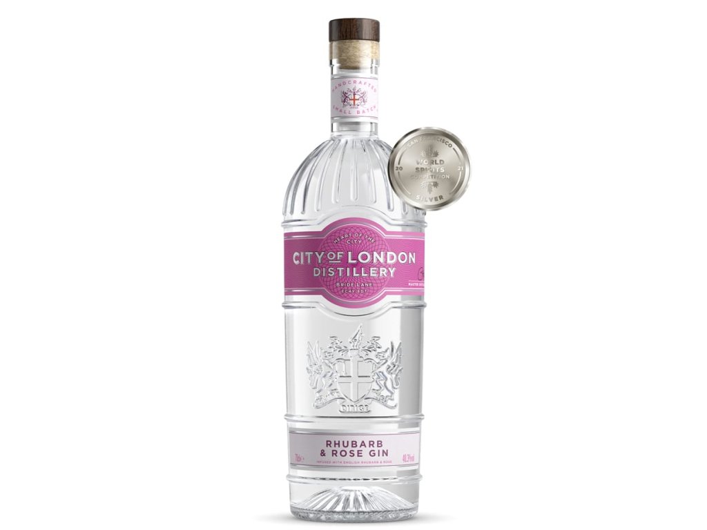 City of London Rhubarb & Rose 40,3 % 0,7 l