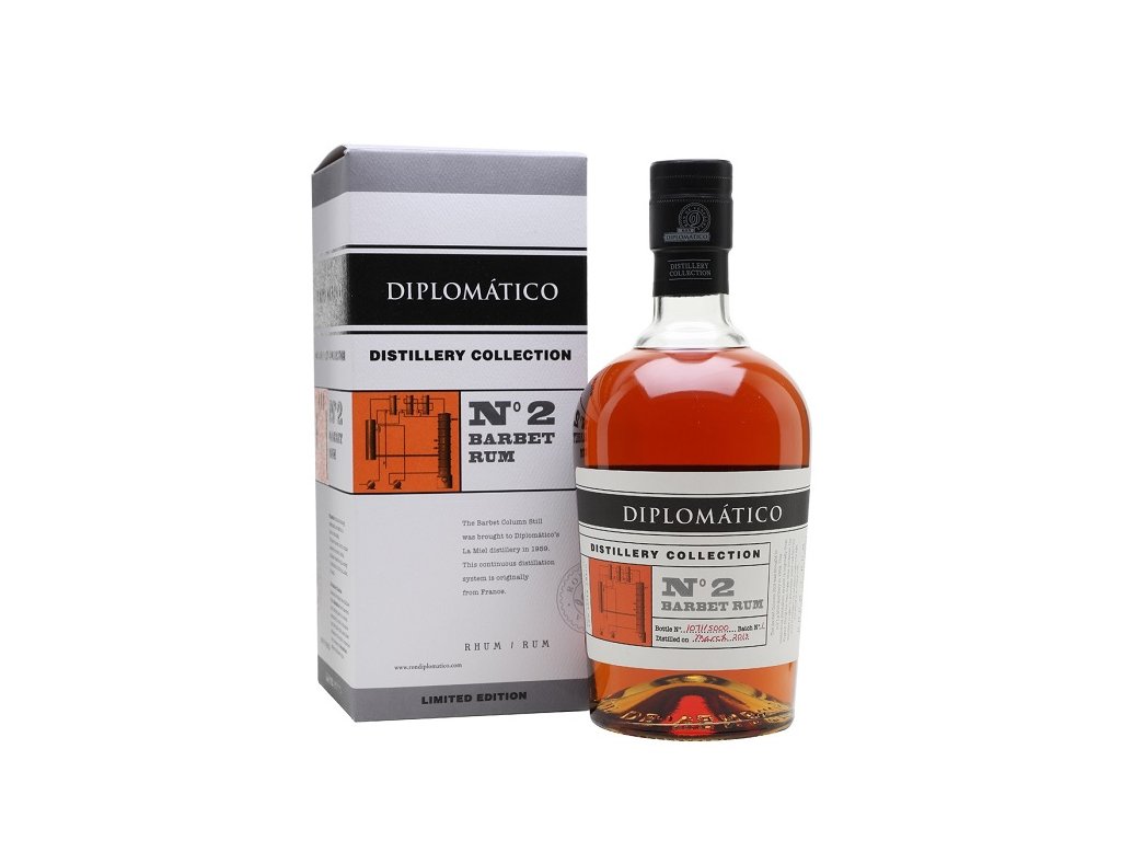 Diplomático Distillery Collection No 2 Barbet 47 % 0,7 l
