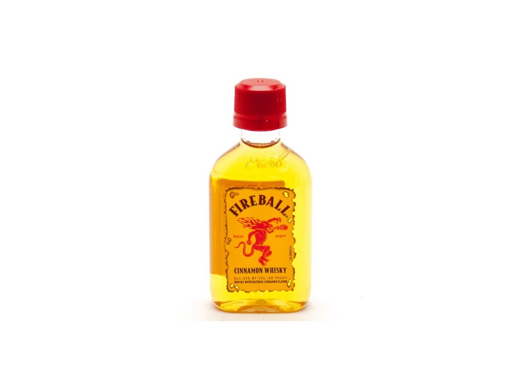 Fireball Cinnamon Whisky 33 % 0,05 l
