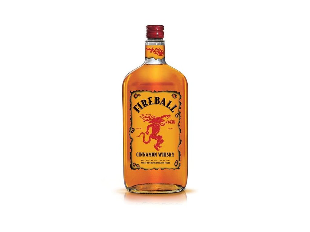 Fireball Cinnamon Whisky 33 % 1 l