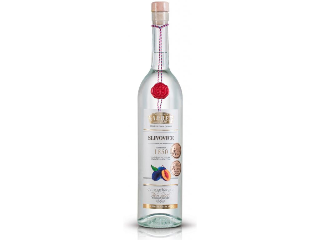 Fleret Collection 1850 slivovice 50 % 0,7 l