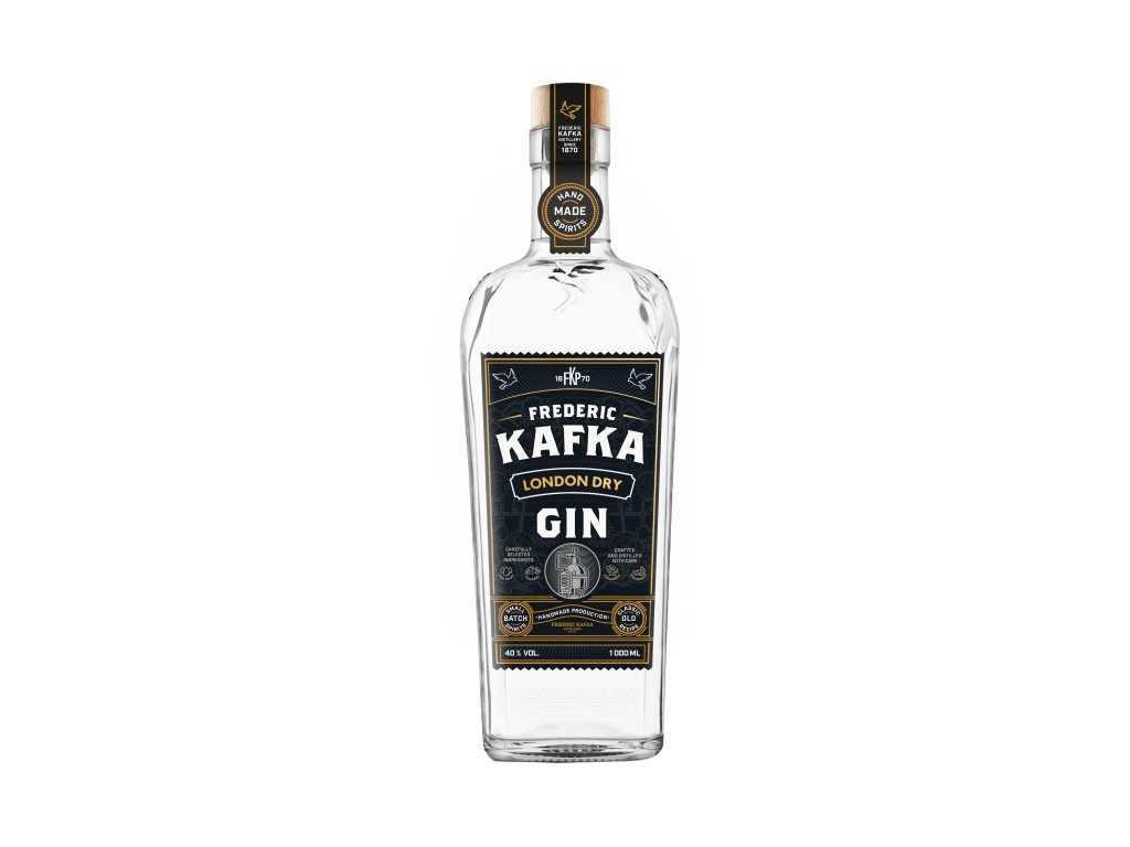 Frederic Kafka London dry gin 40 % 1l