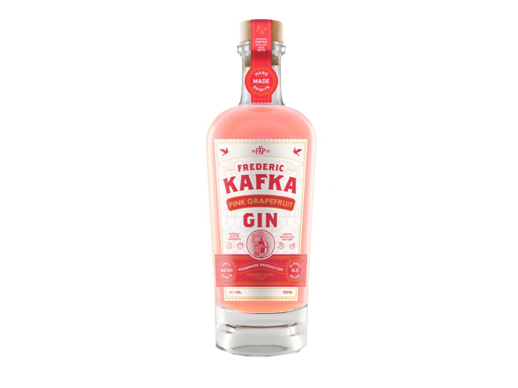 Frederic Kafka Pink Grapefruit Gin 41% 0,7 l