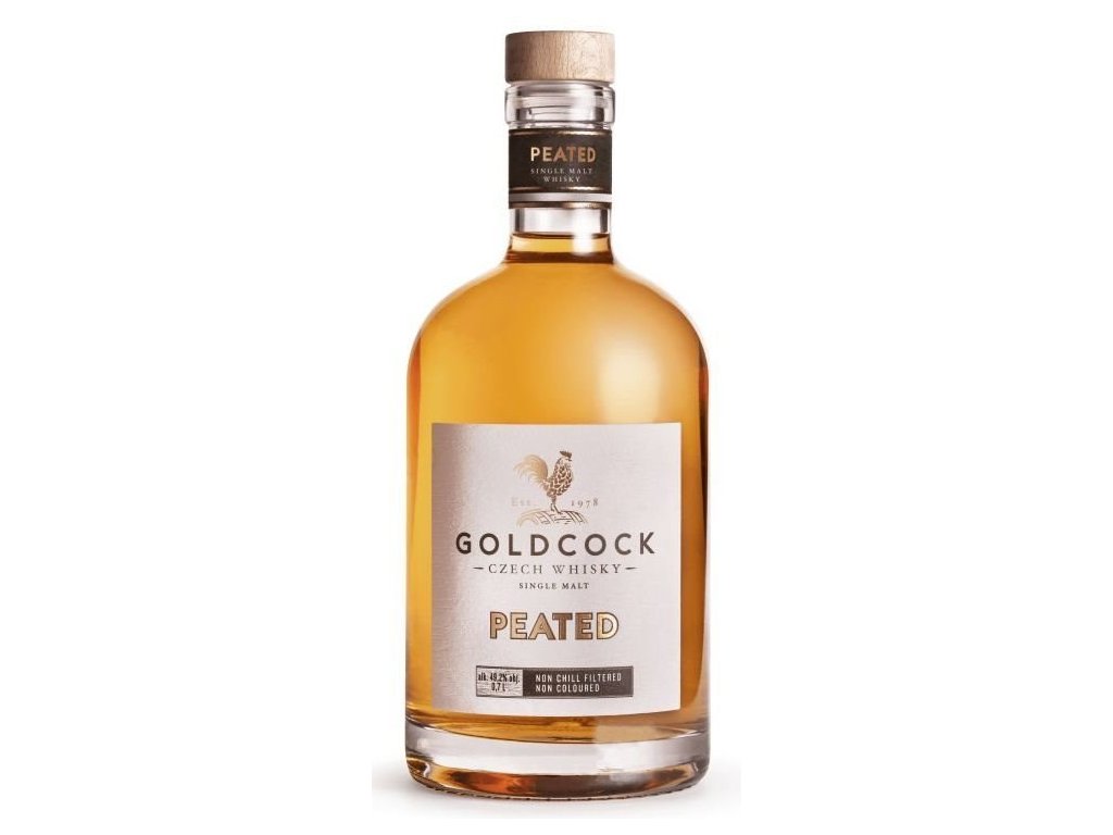 Gold Cock Peated 45% 0,7l