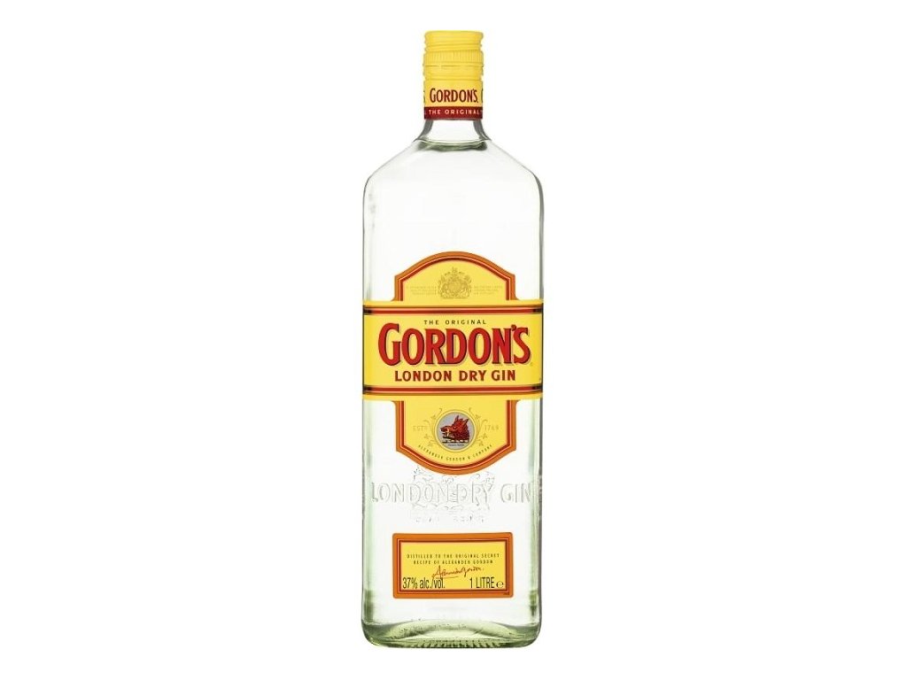 Gordons gin 37,5 % 1 l