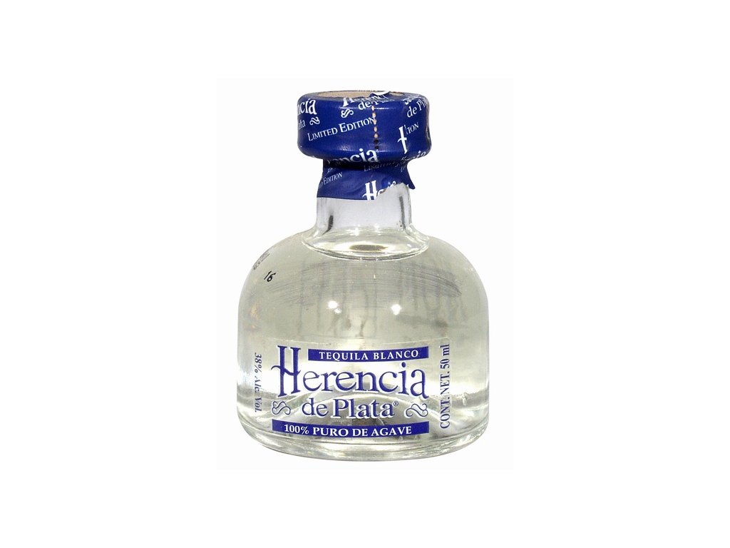 Herencia de Plata Blanco 100% puro de Agave 0,05l