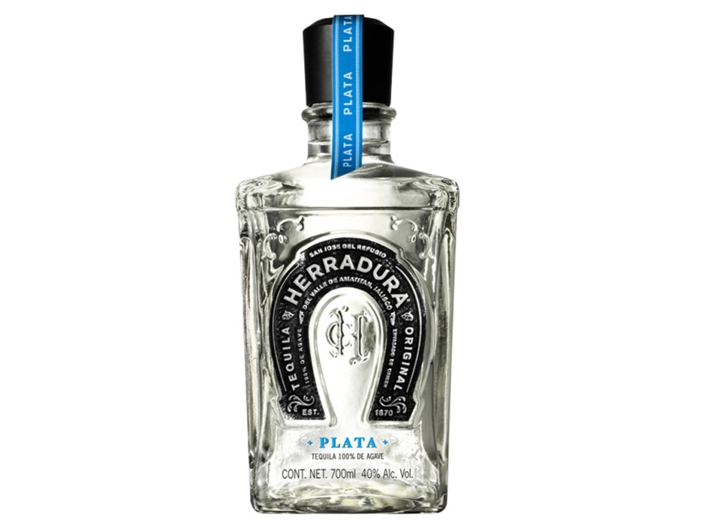 Herradura Plata 100% de Agave 40 % 0,7 l