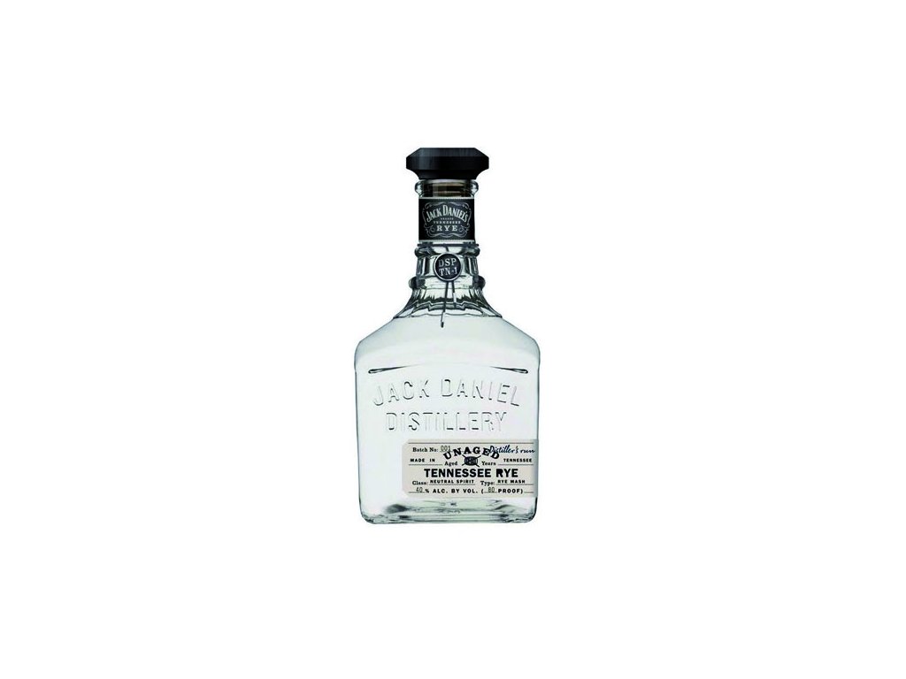 Jack Daniels Unaged Rye 40 % 0,75 l