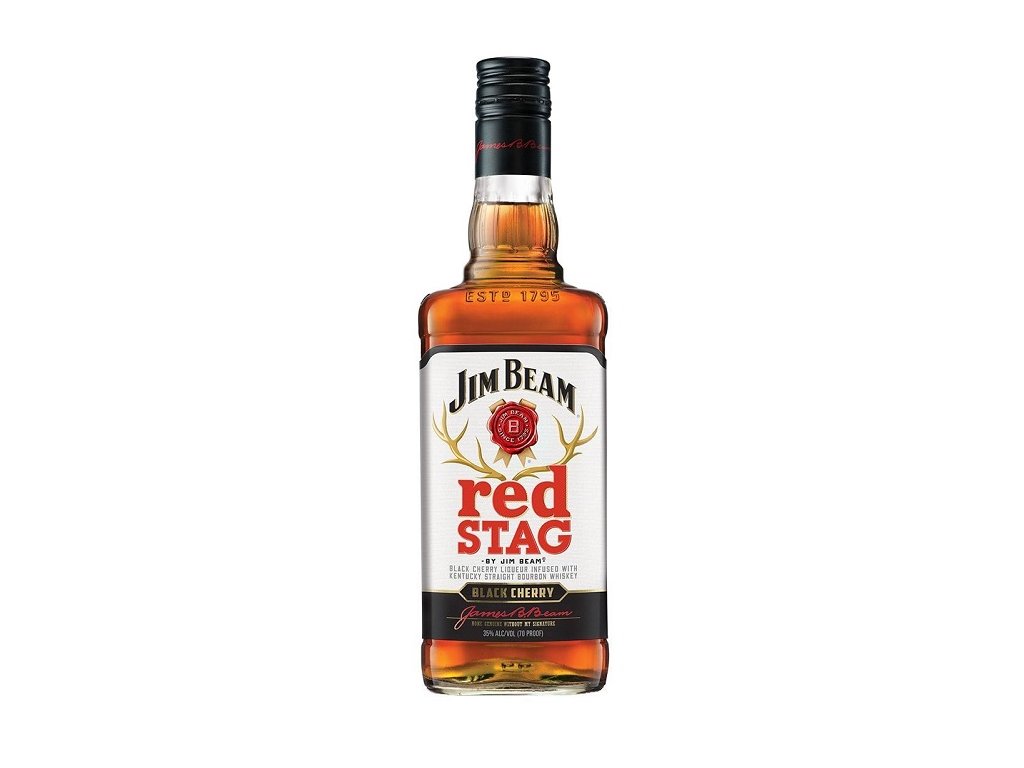 Jim Beam Red Stag Black Cherry 32,5 % 1 l