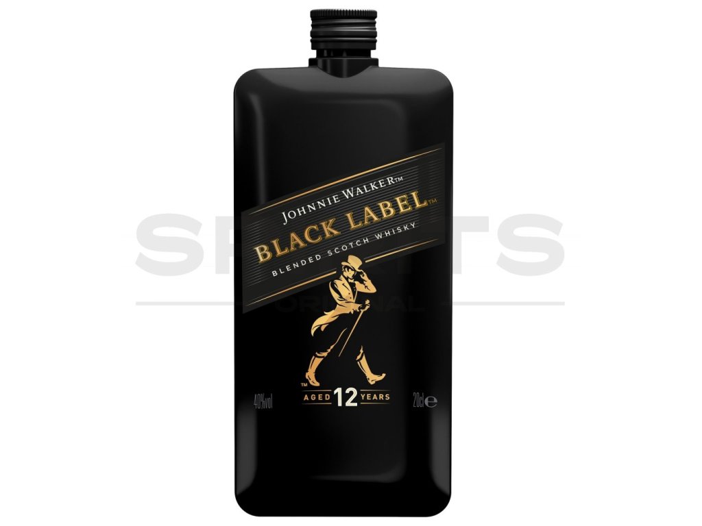 Johnnie Walker Black Label Travel bottle 40 % 0,2l