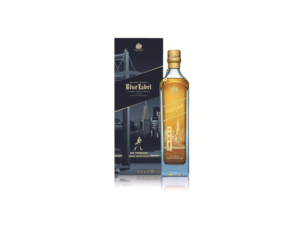 Johnnie Walker Blue Label San Francisco 40 % 0,75 l