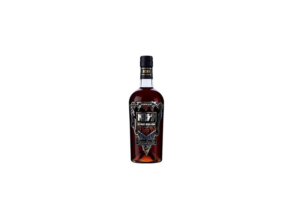 Kiss Detroit Rock Rum 45 % 0,7 l