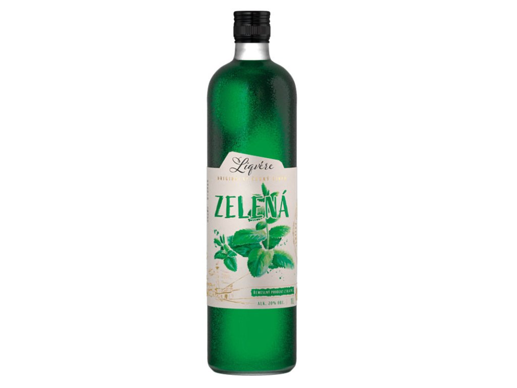 Liqvére Peprmint 20 % 1 l