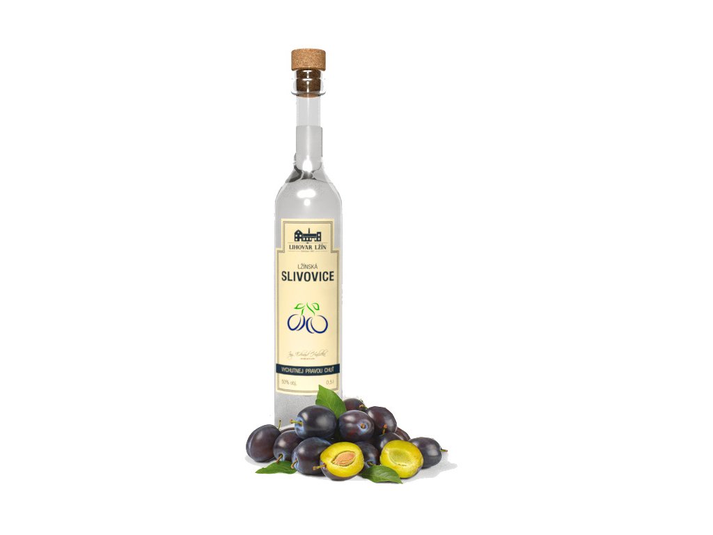 Lžínská Slivovice 50 % 0,5 l