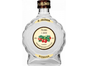 Pálenka z jahod 42 % 0,2 l Rudolf Jelínek