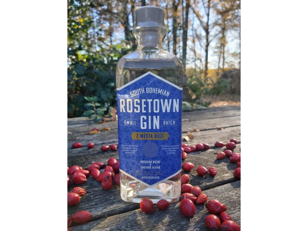 Rosetown gin z města růží 40 % 0,7 l