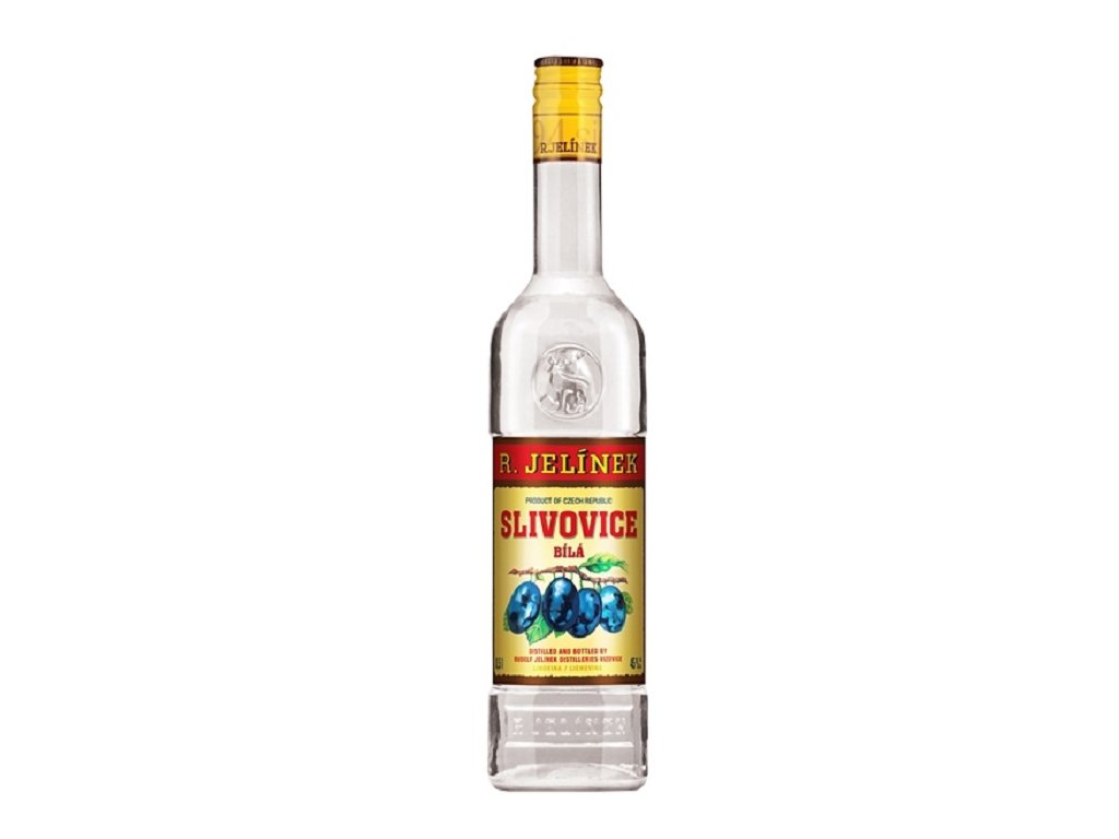Slivovice Bílá Rudolf Jelínek 40% 0,5 l