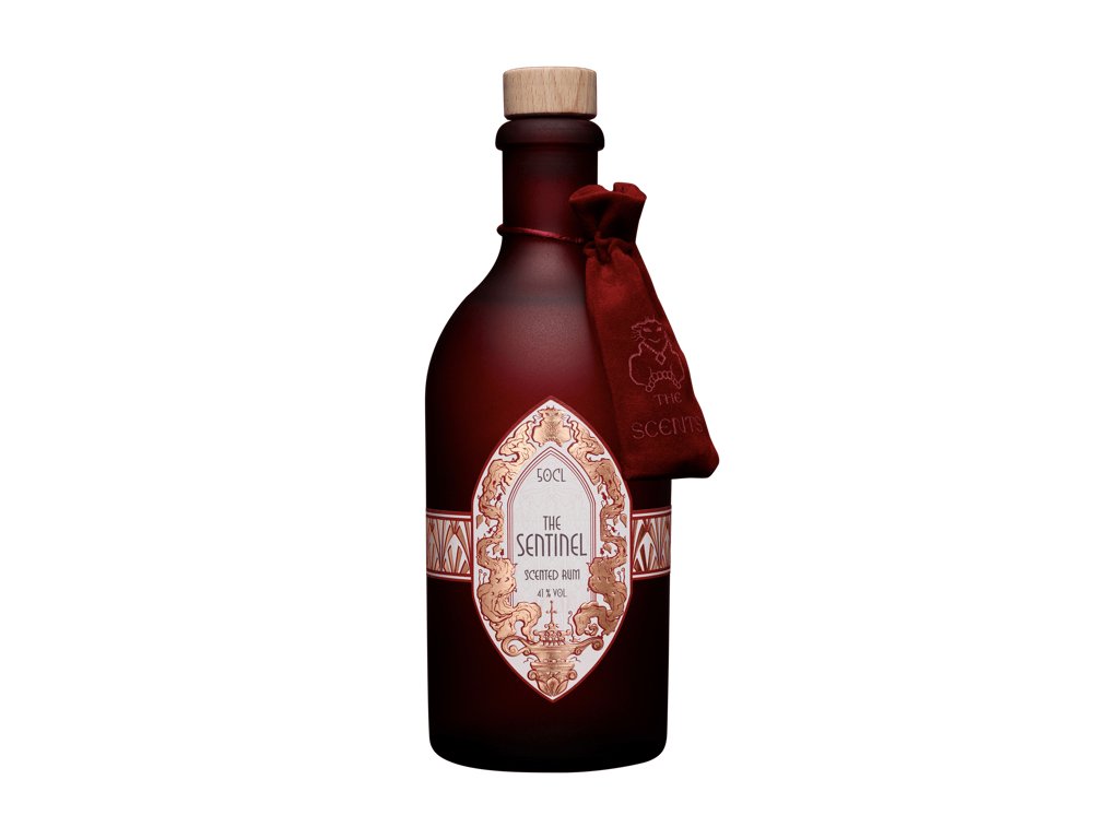 THE SENTINEL SCENTED RUM 41% 0,5 l