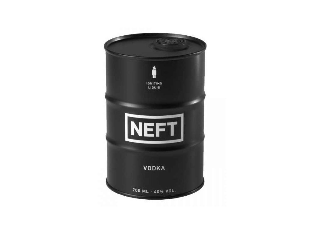 Vodka Neft Black Barrel 40 % 0,7 l