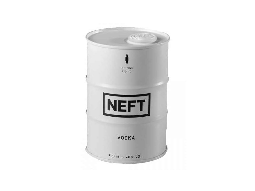 Vodka Neft White Barrel 40 % 0,7 l